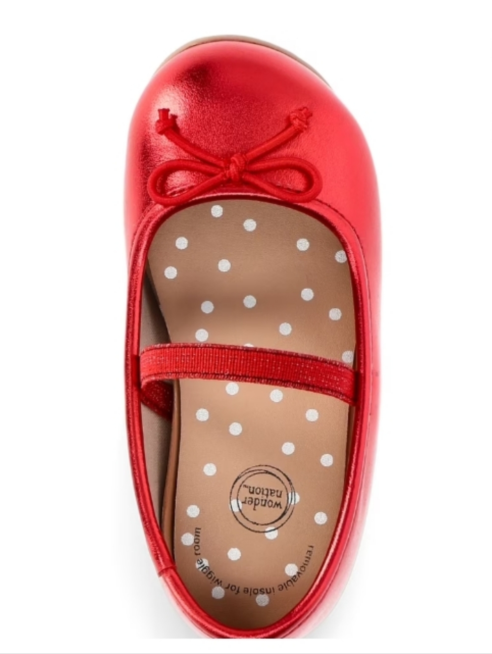 ⚡ 4/$10 Girls Bow Ballet Flats